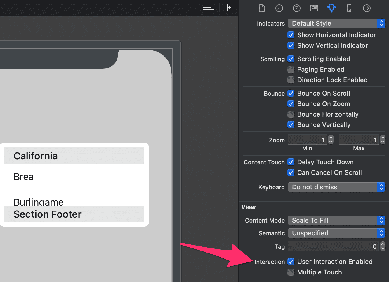 did select row at index path not being called 2020 01 22 13 42 42